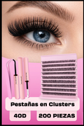 Pestañas en Clusters 40D